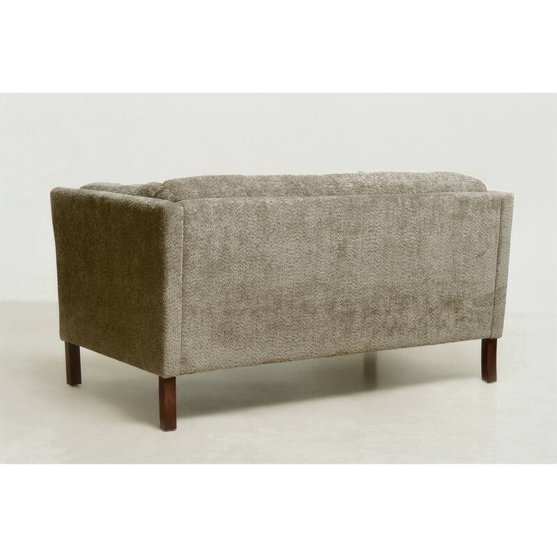Christopher Knight Home - Chenille Upholstered Loveseat Sofa with Removable Cushion 58.3" Accent Sofa