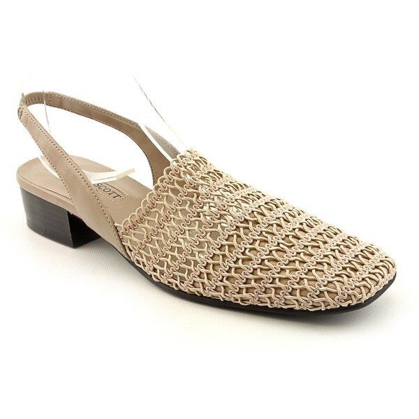Karen Scott Carolton Womens Taupe Pumps