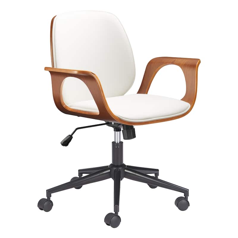 Ali Office Chair White - White
