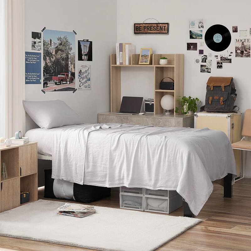 Dark Sky Reserve® - Bamboo Linen Sheet Set - Portugal Made - Glacier Gray - Twin XL