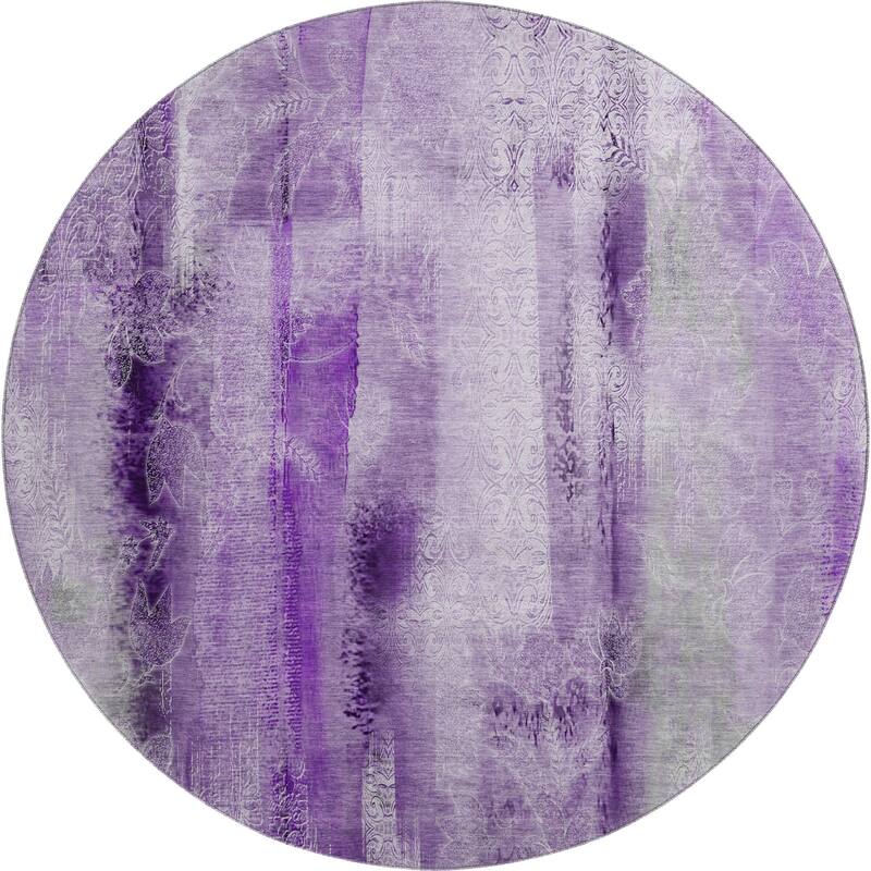 Premium Washable Super Soft Abstract Imprints Mayfield Rug