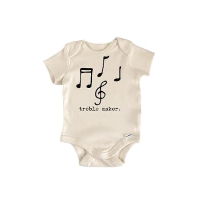 Piano Musician Music - Baby Boy Girl Clothes Infant Bodysuit Funny Cute Newborn