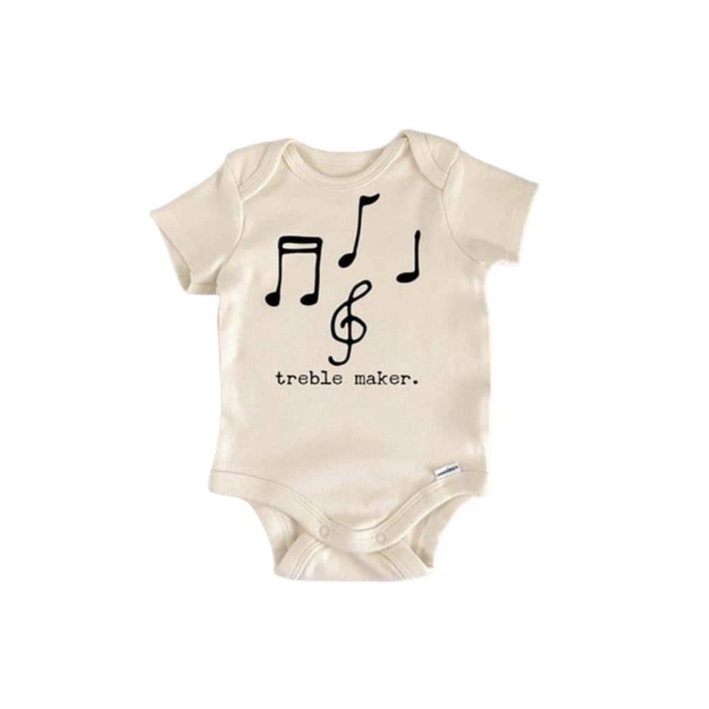 Piano Musician Music - Baby Boy Girl Clothes Infant Bodysuit Funny Cute Newborn