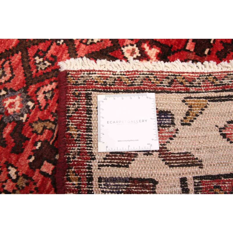 ECARPETGALLERY Hand-knotted Andelz Red Wool Rug - 3'7 x 9'8