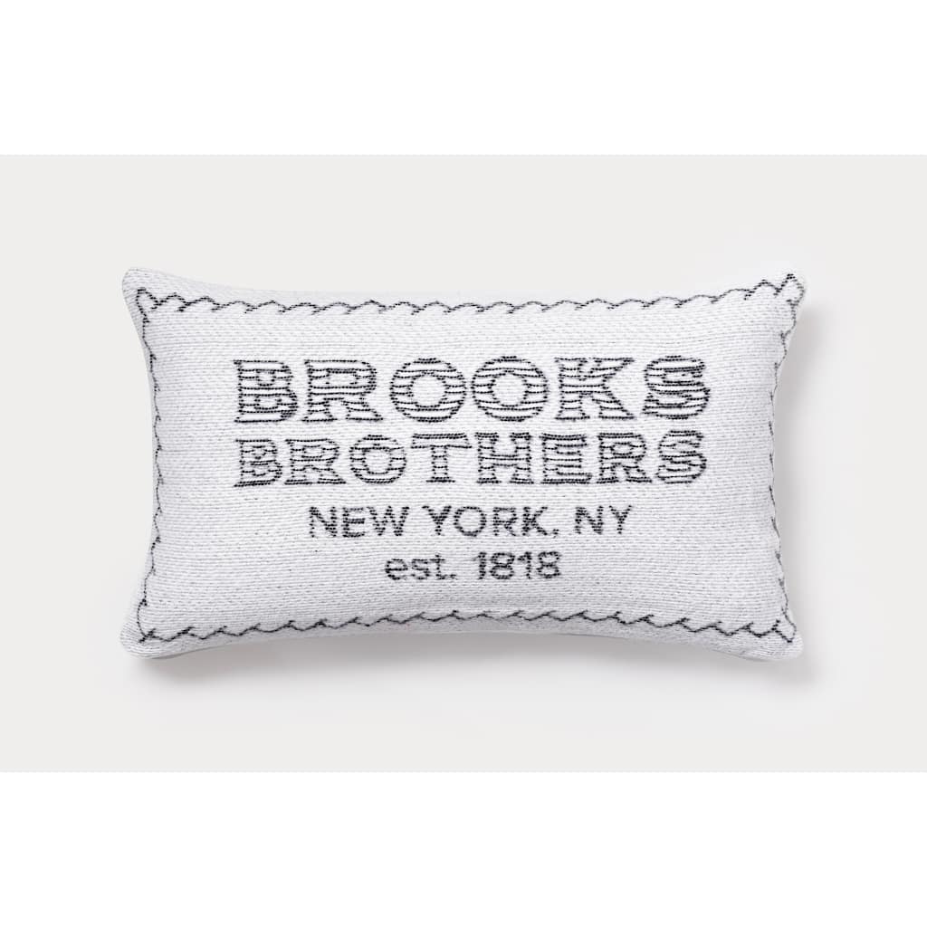Brooks Brothers Est. Decorative Pillow