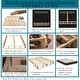 preview thumbnail 7 of 5, Onetan ,Mattress and Box Spring Set, 13-Inch Ultra Plush Euro Top Hybrid Mattress and 5" Wood Simple Assembly Box Spring
