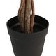 preview thumbnail 3 of 8, vidaXL Artificial Lemon Tree with 3 Trunks Green 3.5"/47.2"/70.9" PP