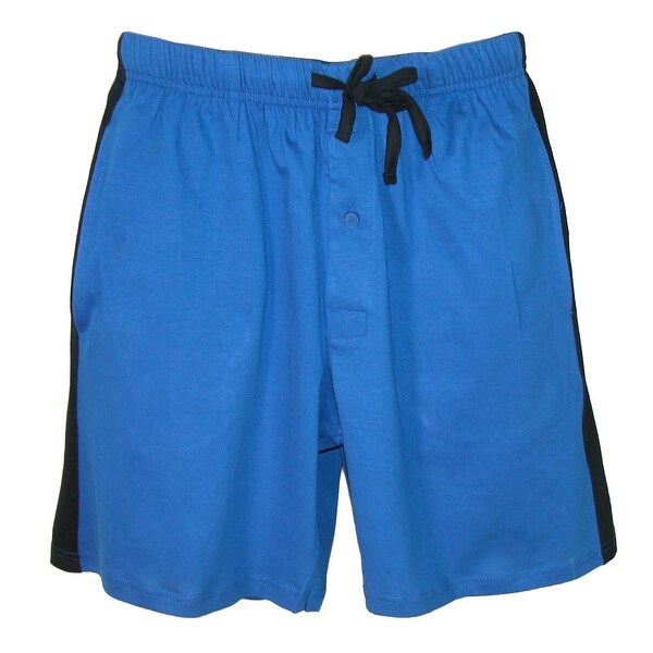 Hanes Men's Knit Pajama Sleep Short with Side Stripe