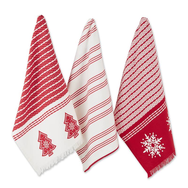 DII Asst Holiday Dishtowel (Set of 3)