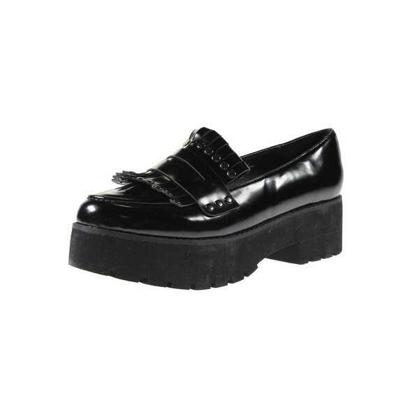 steve madden platform loafers