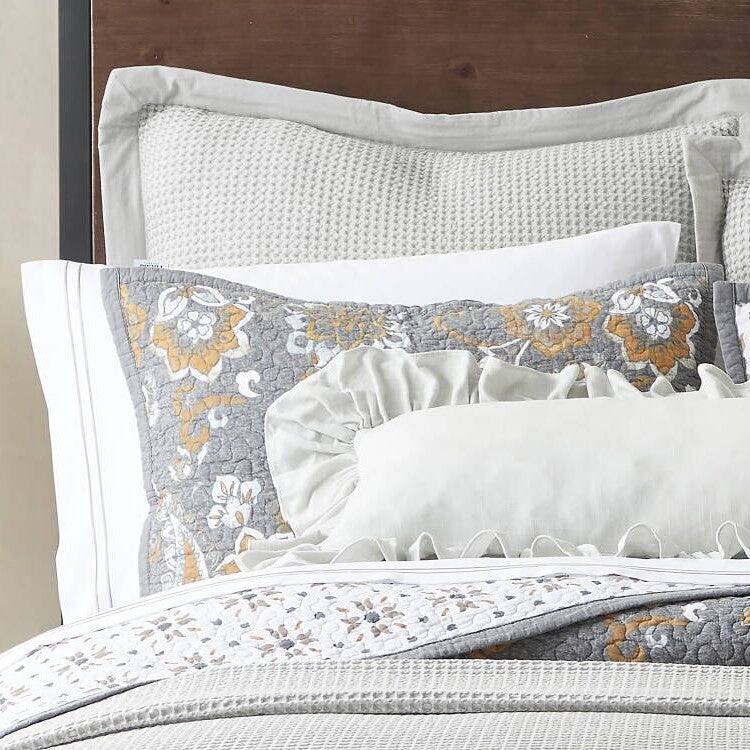 Paseo Road by HiEnd Accents Abbie Floral Paisley Reversible Quilt Set, 3PC