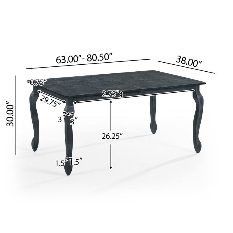 Aubrietta Expandable Dining Table by Christopher Knight Home