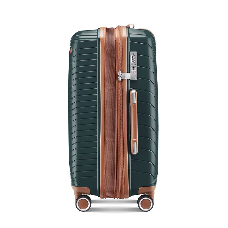 Stylish Lightweight Luggage 4-Piece Set with Expandable Space and Spinner Wheels for Planes and Travel