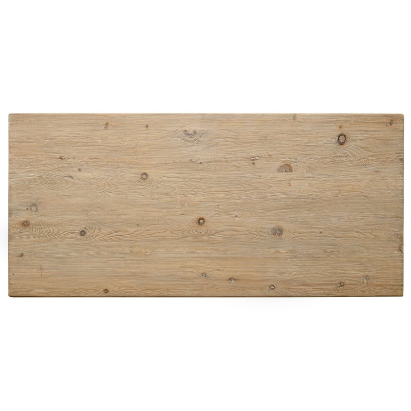 67" Long Ravenna Coffee Table, Weathered Natural Pine