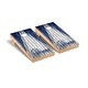 preview thumbnail 1 of 3, Drake Bulldogs Triangle Cornhole Board Set