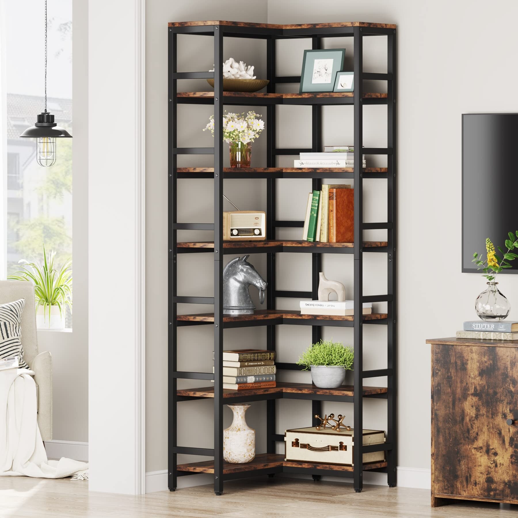 https://ak1.ostkcdn.com/images/products/is/images/direct/c411a1be14b3c2715f0936231a54a3e21026b084/5-Tier-Corner-Bookshelf%2C-Industrial-Large-Corner-Etagere-Bookcase-for-Living-Room-Home-Office%2C-Rustic-Brown.jpg