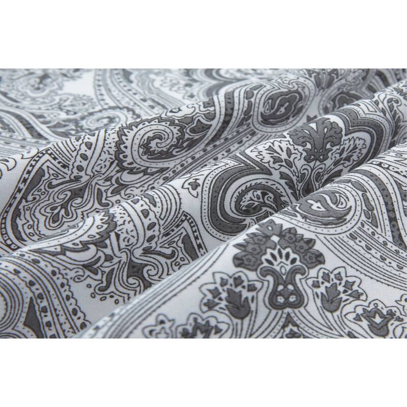 SL SPIRIT LINEN HOME EST. 1988 Paisley 6pc Sheet Set - Microfiber 90GSM