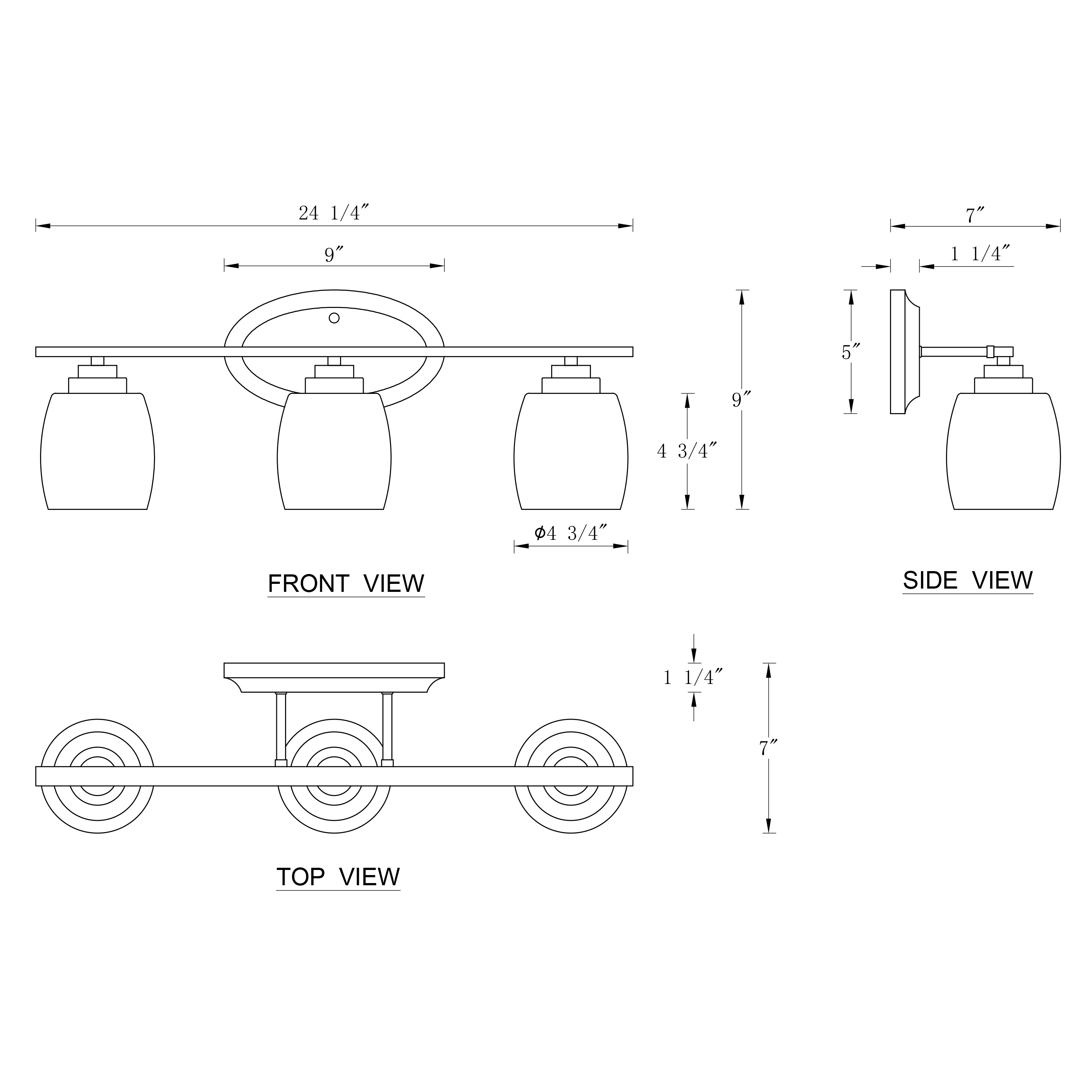 C Cattleya Vanity Light Indoor Wall Sconce Light with White Opal Glass