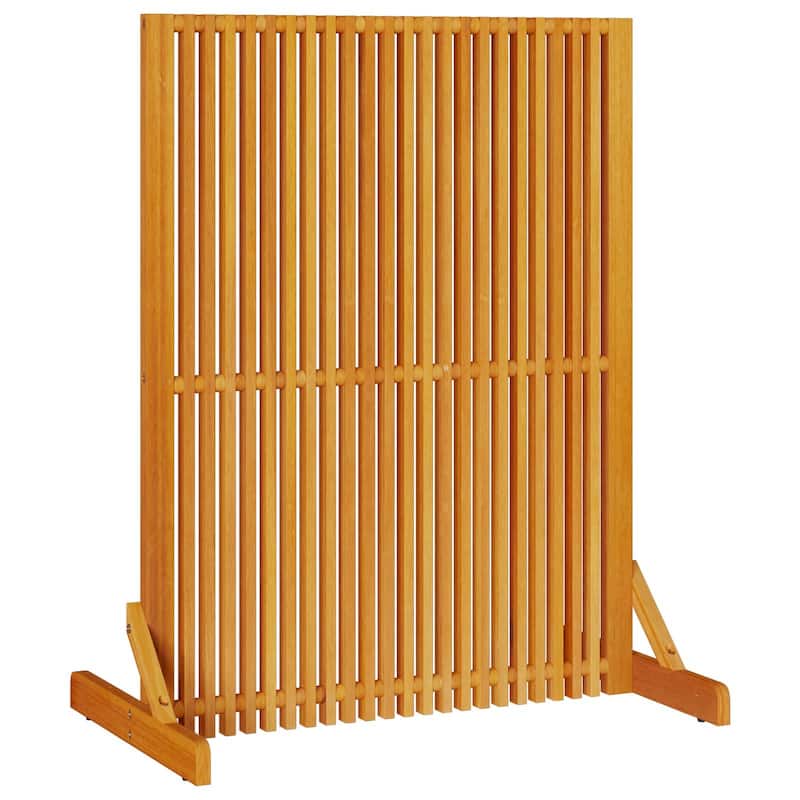 vidaXL Privacy Screen Indoor/Outdoor Solid Acacia Wood