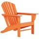 preview thumbnail 77 of 96, Altura Classic Outdoor Eco-Friendly All Weather Adirondack Chairs with Side Table (3-Piece Set)