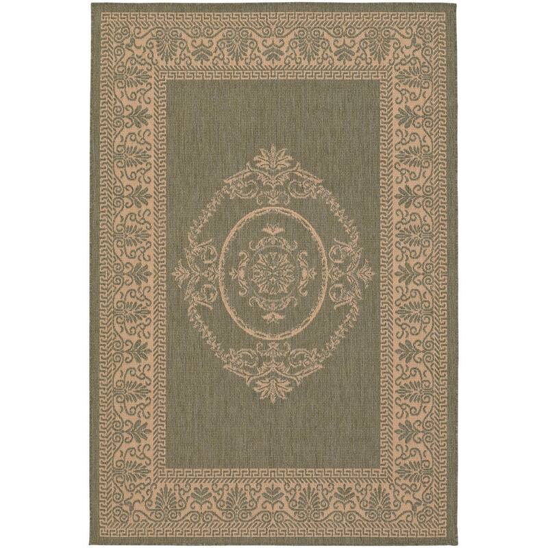 Pergola Emblem Indoor/ Outdoor Area Rug