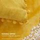 preview thumbnail 7 of 7, Deconovo Velvet Pom-poms Throw Pillow Covers 2 PCS(Cover Only)