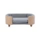 preview thumbnail 29 of 29, Velvet Cushion Chair With Solid Wood legs and Bent Wood Back/Pet Sofa