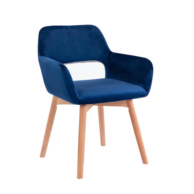 Porthos Home Diana Velvet/ Beech Wood Dining Chairs (Set of 2)