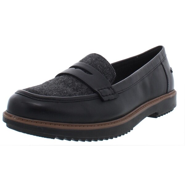 clarks raisie eletta women's penny loafers