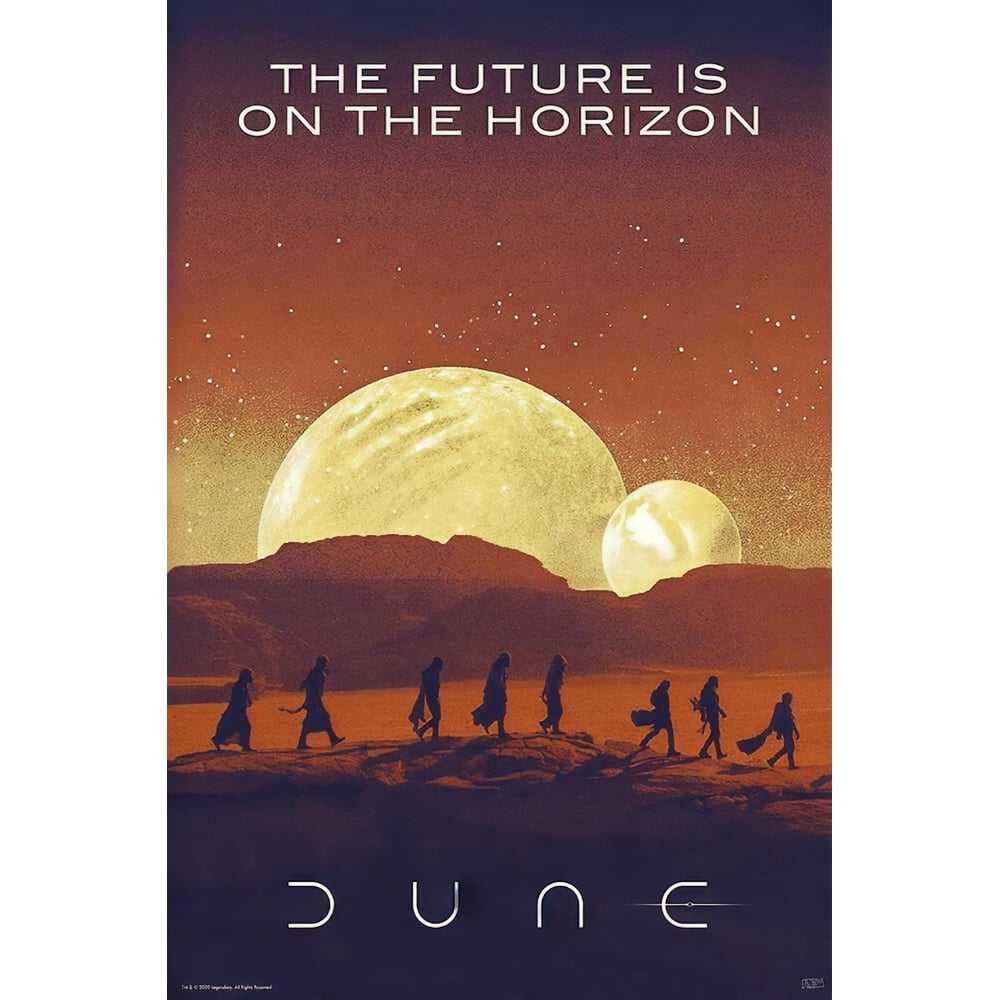 Dune - Future is on the Horizon Art Poster - 24 x 36 Inch