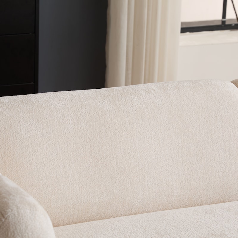 Christopher Knight Home - Tonson 83" 3-Seater Wave Design Sofa