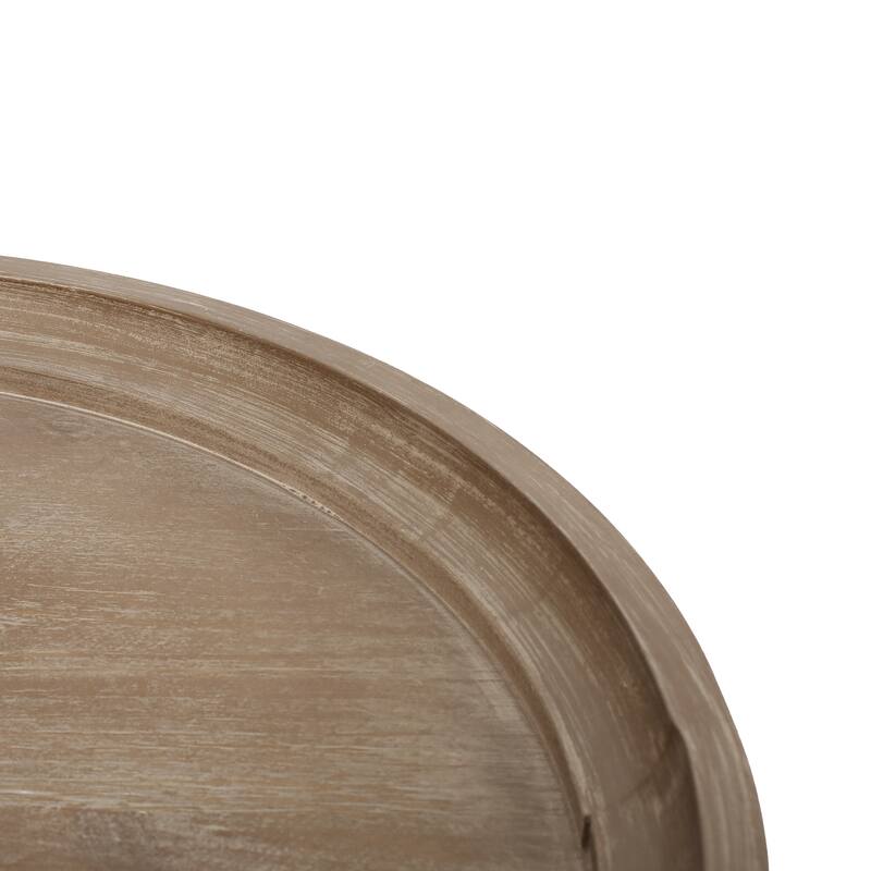 Truxton French Country Accent Table with Round Top by Christopher Knight Home