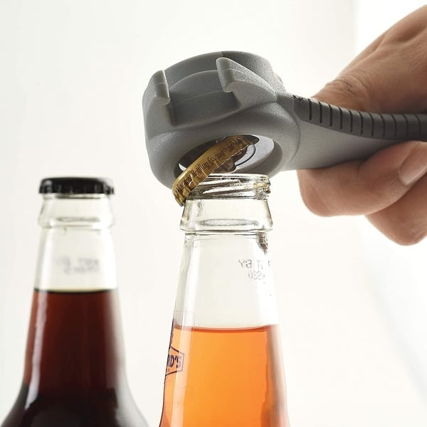 Norpro Jar Lid Gripper Opener and 5-in-1 Pop Can / Beer Bottle