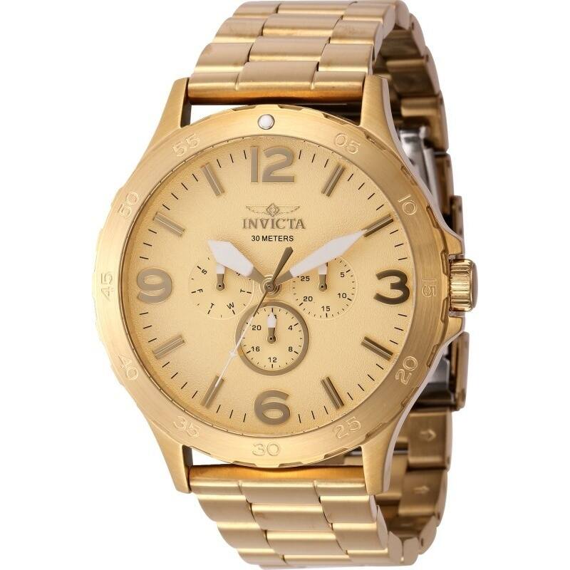 Invicta Men's 44829 Specialty Quartz VH63 Metal Dial Watch - Gold