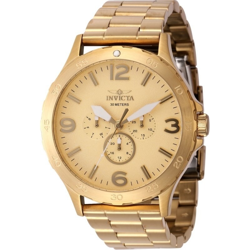 Invicta Men's 44829 Specialty Quartz VH63 Metal Dial Watch - Gold