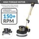 preview thumbnail 3 of 4, Prolux PLC13L 13" Heavy Duty Commercial Polisher Floor Buffer Machine Scrubber and 5 Pads - 29 x 84