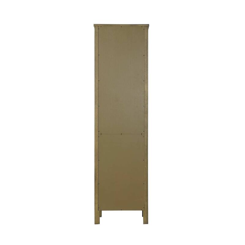 Winslow 16-28 Inch Open Shelving Bath Storage Cabinet