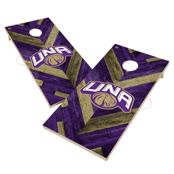 slide 2 of 6, North Alabama University Lions Cornhole Board Set 16 Years and Up