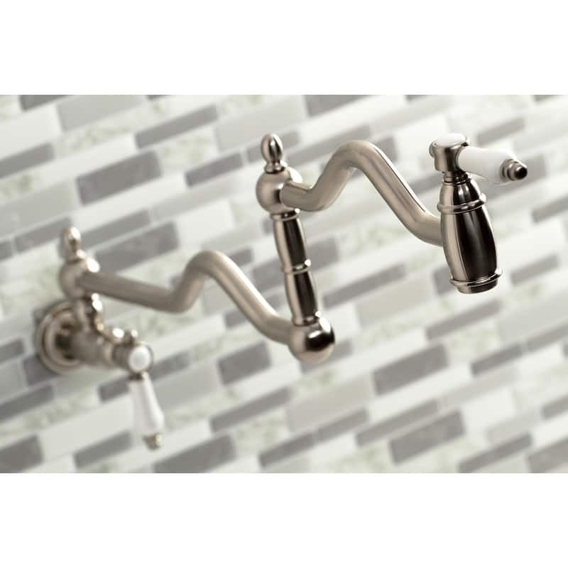 Kingston Brass Bel-Air Wall Mounted Pot Filler Faucet