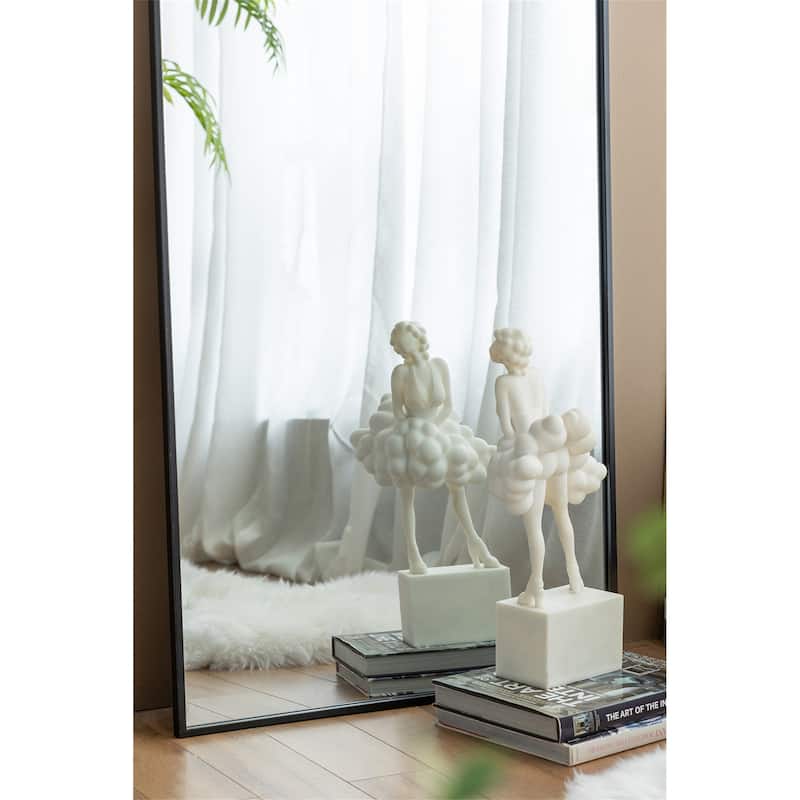 Celine Black Arch Body Mirror