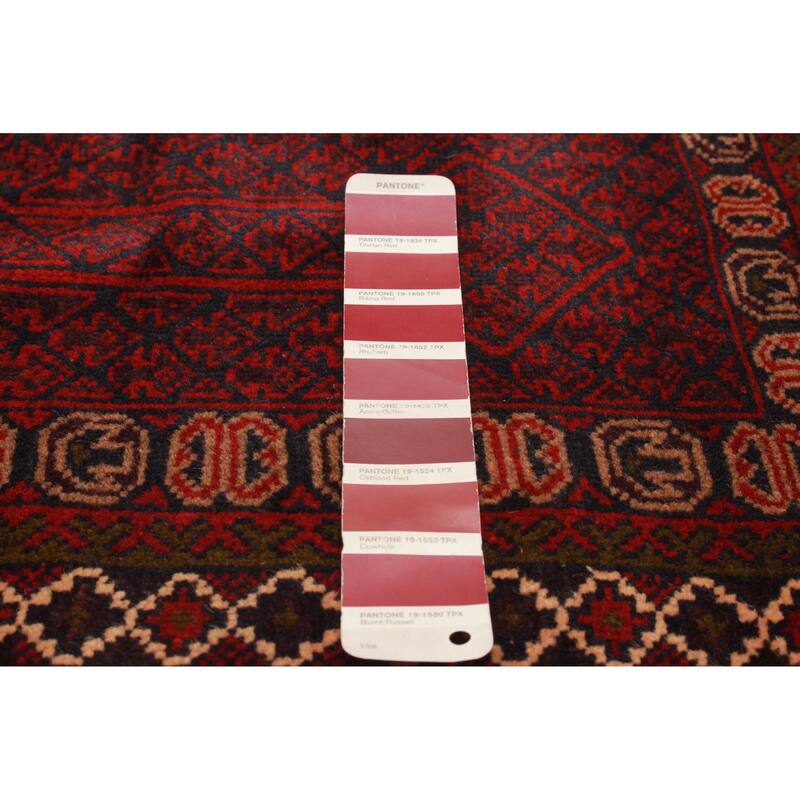 Teimani Burgundy Rug 2'8" x 4'7" - 2'8 x 4'7