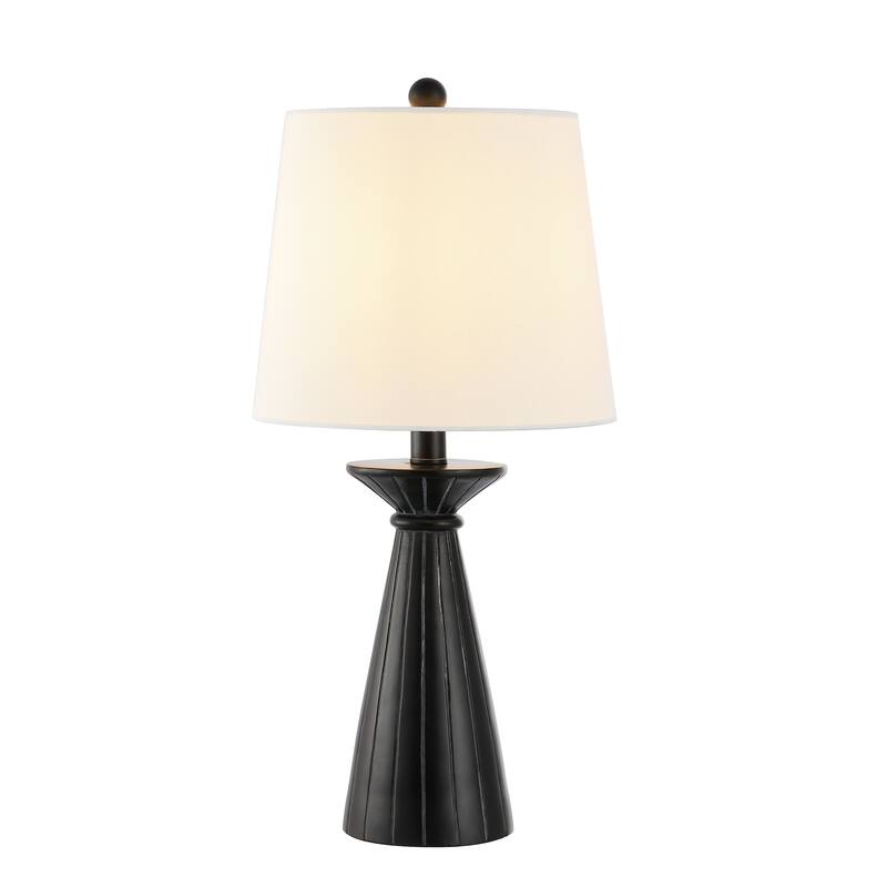 SAFAVIEH Lighting Toine 21" Modern & Contemporary Table Lamp - 11" W x 11" D x 20" H - 11Wx11Dx20H