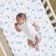 preview thumbnail 2 of 4, Lambs & Ivy Little Skipper Cotton Nautical Sailboat Fitted Crib/Toddler Sheet - Crib