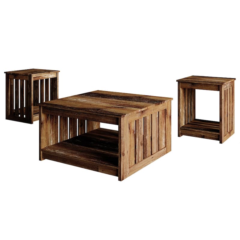 Clayfell Nashua 3 Piece of Coffee Table Set