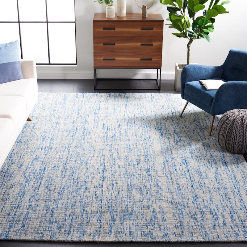SAFAVIEH Handmade Abstract Lottie Modern Wool Rug