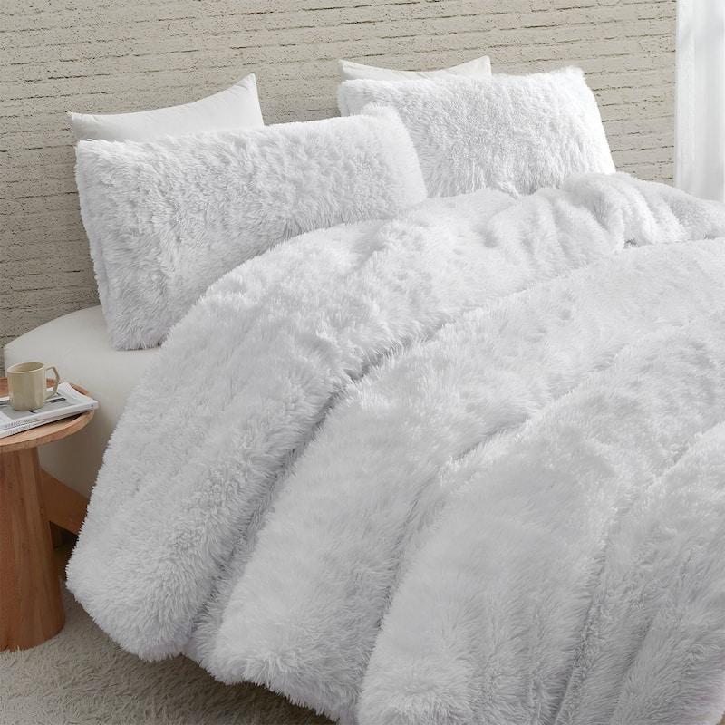 Full of Fluff - Coma Inducer® Oversized Comforter Set - White