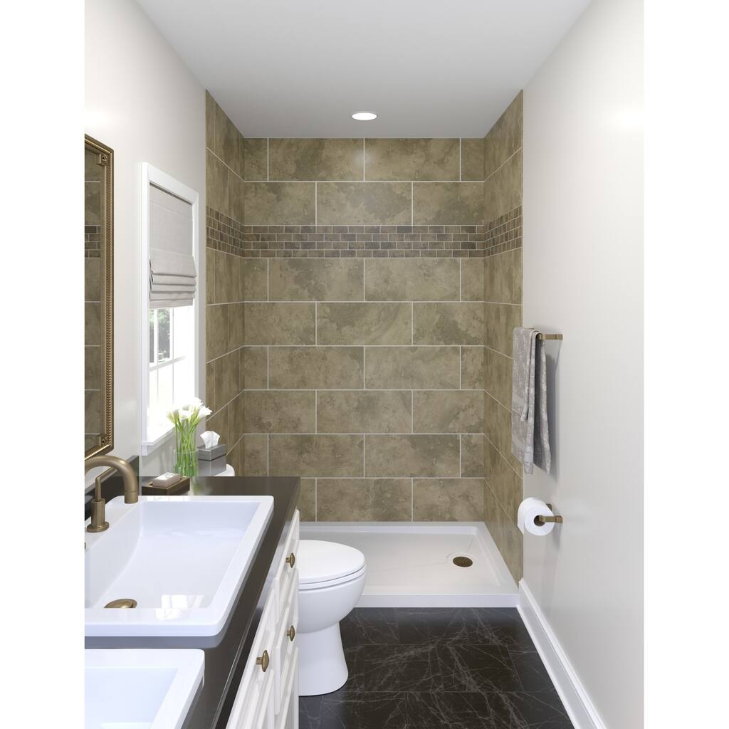 Miseno MSW-603696RFL Readyset 60" X 36" X 96" Fifteen Panel Alcove