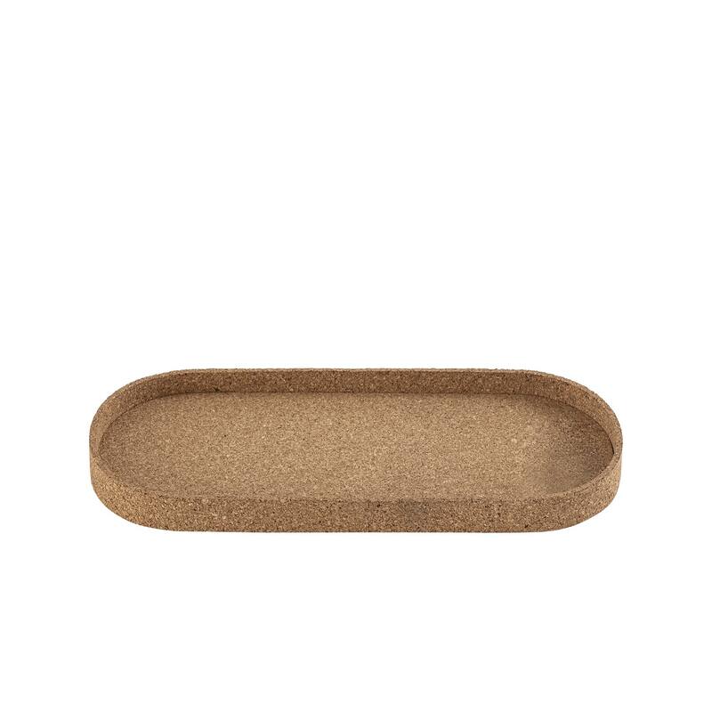 Oval Cork Tray Small