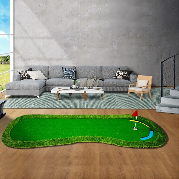 GoSports BattleChip VERSUS Golf Game - Includes Two 3' x 2' Targets, 16 Foam Balls, 2 Hitting Mats, Scorecard and Carrying Case