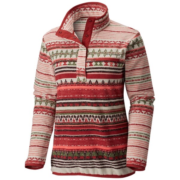 red columbia sweater